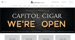 Desktop Screenshot of capitolcigarmi.com